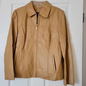 Leather Jacket Size L
